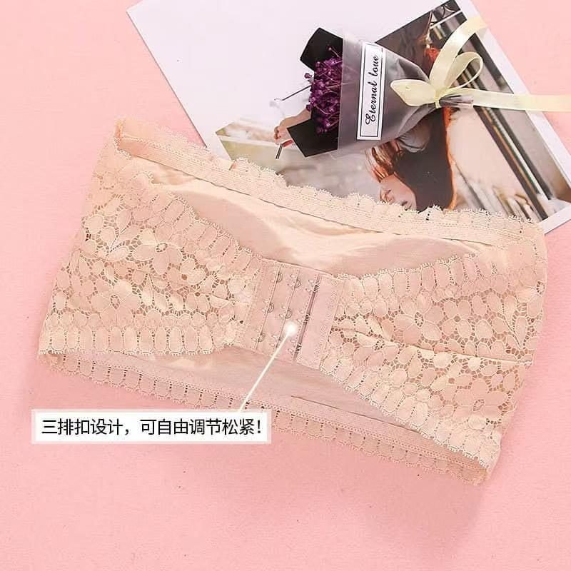 Sutyen nude lace bandeau bra
