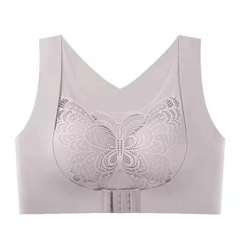 Sutyen lilac butterfly lace bra