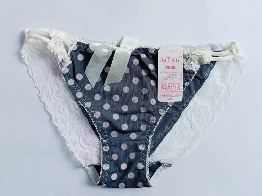 Sutyen navy polka-dot brief