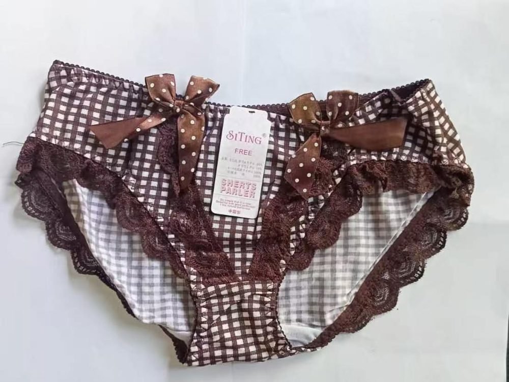 Sutyen gingham check brief